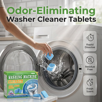 Reinigingstabletten voor de wasmachine