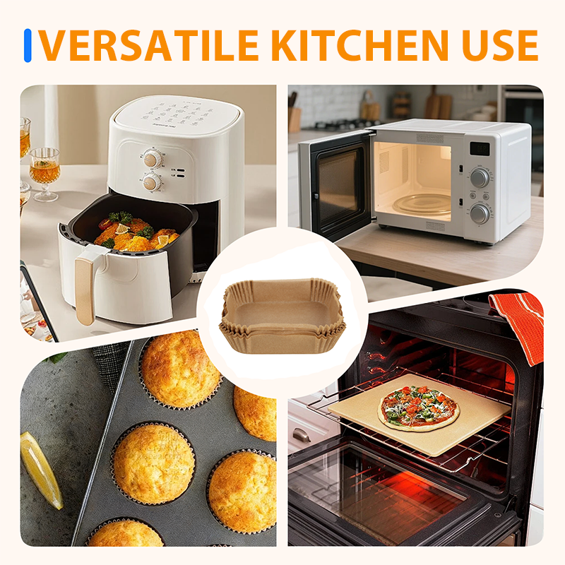 🍟 Wegwerpbare bakpapierbakjes voor airfryer
