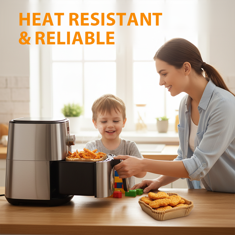 🍟 Wegwerpbare bakpapierbakjes voor airfryer