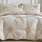 🛏️ Elegant Duvetovertrek met Luxe Plooidetails ✨