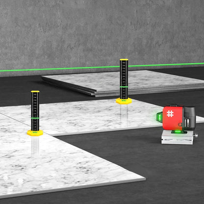 🔧Professionele tegelwaterpas – met scherpe schaalverdeling en magnetische voet 🧲