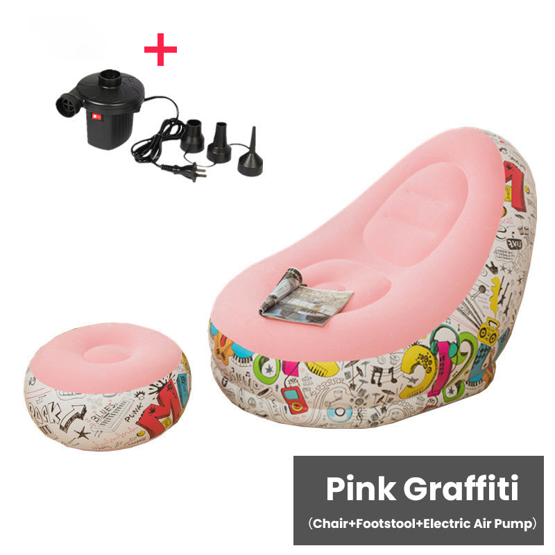🛋️🎁 50% KORTING! Nooit meer oncomfortabel zitten – deze opblaasbare zitzak met voetsteun en elektrische pomp is binnen 2 minuten klaar. Tot 150 kg, fluweelzacht PVC!