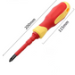 ⚡️ Set zware, geïsoleerde schroevendraaiers voor elektriciens 🔩