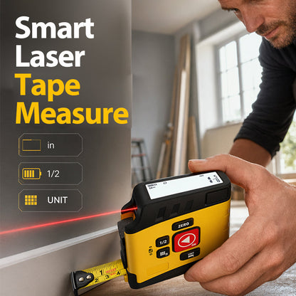 ⚙ Smart Laser Distance Measure Tape