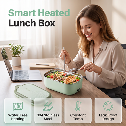 ⚡Draagbare elektrische verwarmde lunchbox – voedselverwarmer zonder water🥘