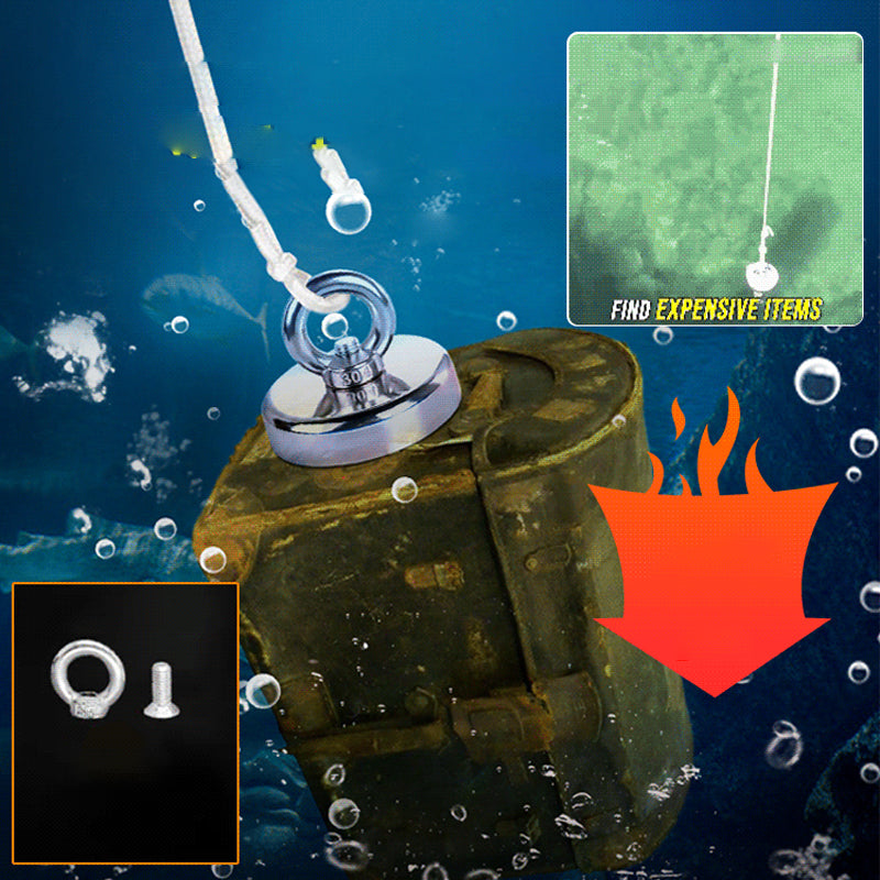 ⚓Set magneten voor magnetische berging in diep water