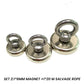 ⚓Set magneten voor magnetische berging in diep water