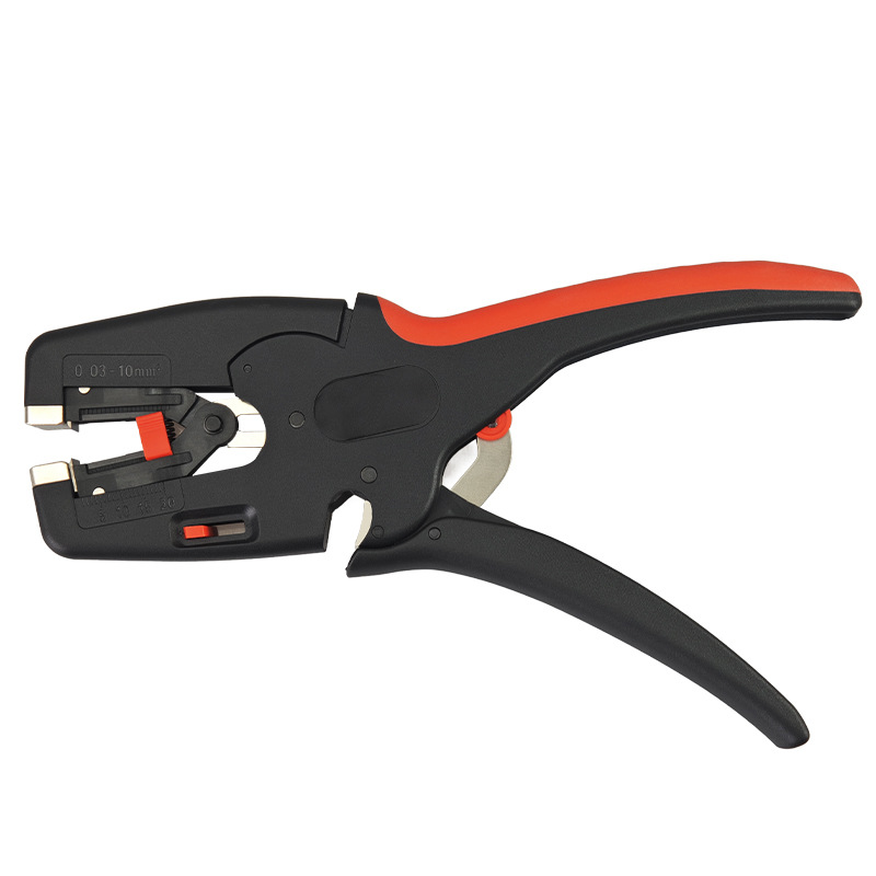 ⚡ 2-in-1 automatische draadstripper en -knipper — Zelfinstellend stripgereedschap