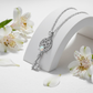 🔮🔑 Ketting met glanzende opaal-sleutel💖