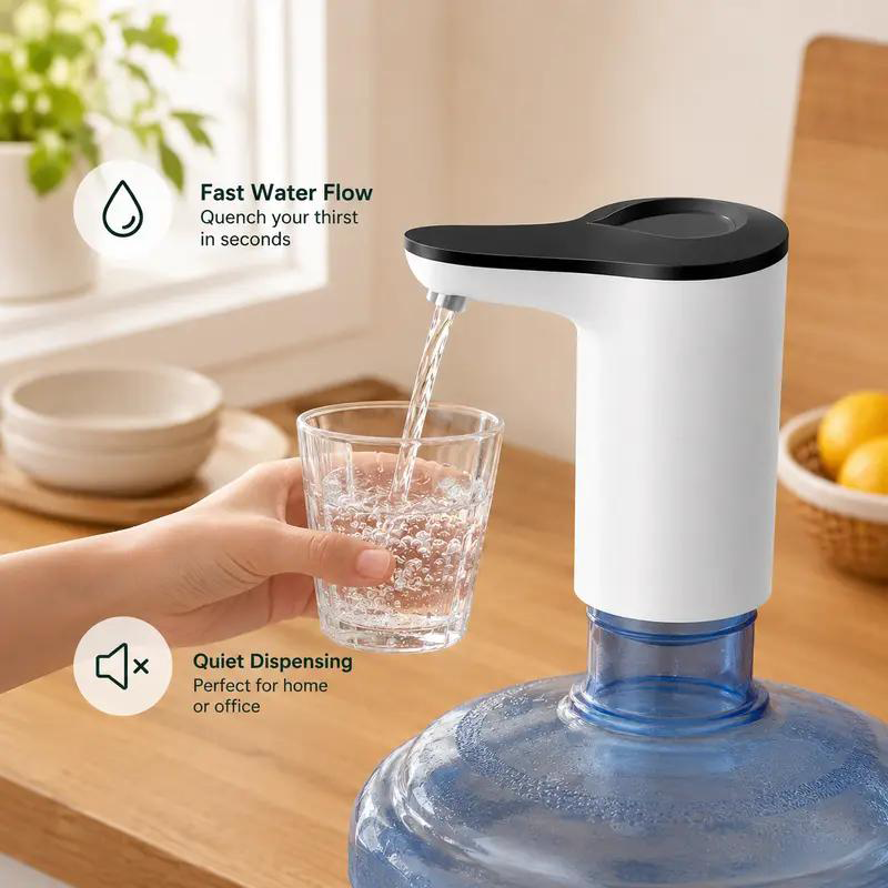✨Elektrische pomp voor waterdispensers – Huishoudelijk apparaat 🚰