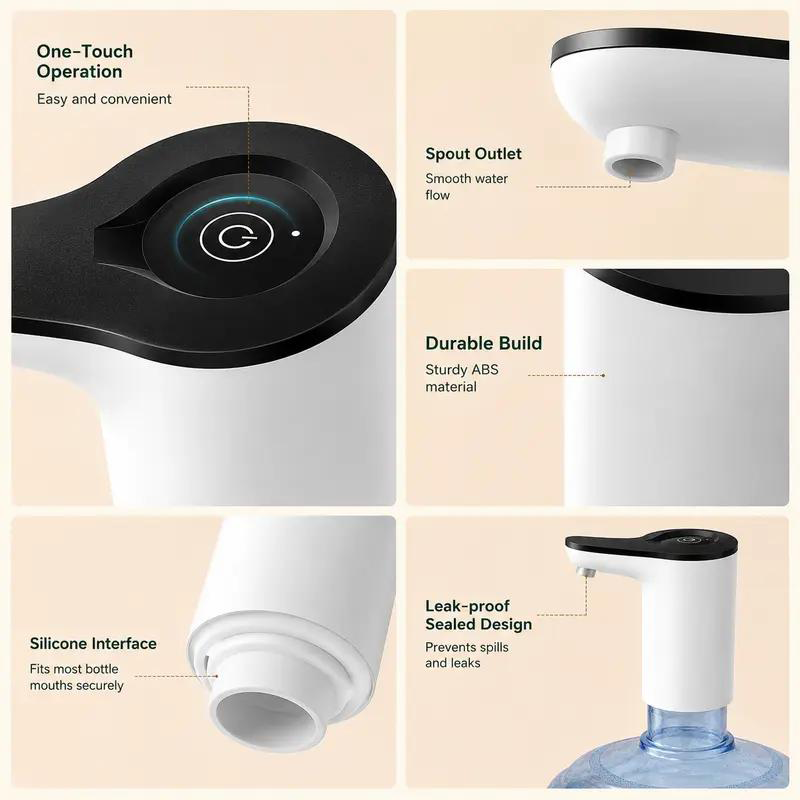 ✨Elektrische pomp voor waterdispensers – Huishoudelijk apparaat 🚰
