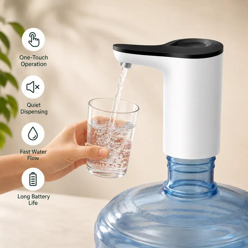 ✨Elektrische pomp voor waterdispensers – Huishoudelijk apparaat 🚰