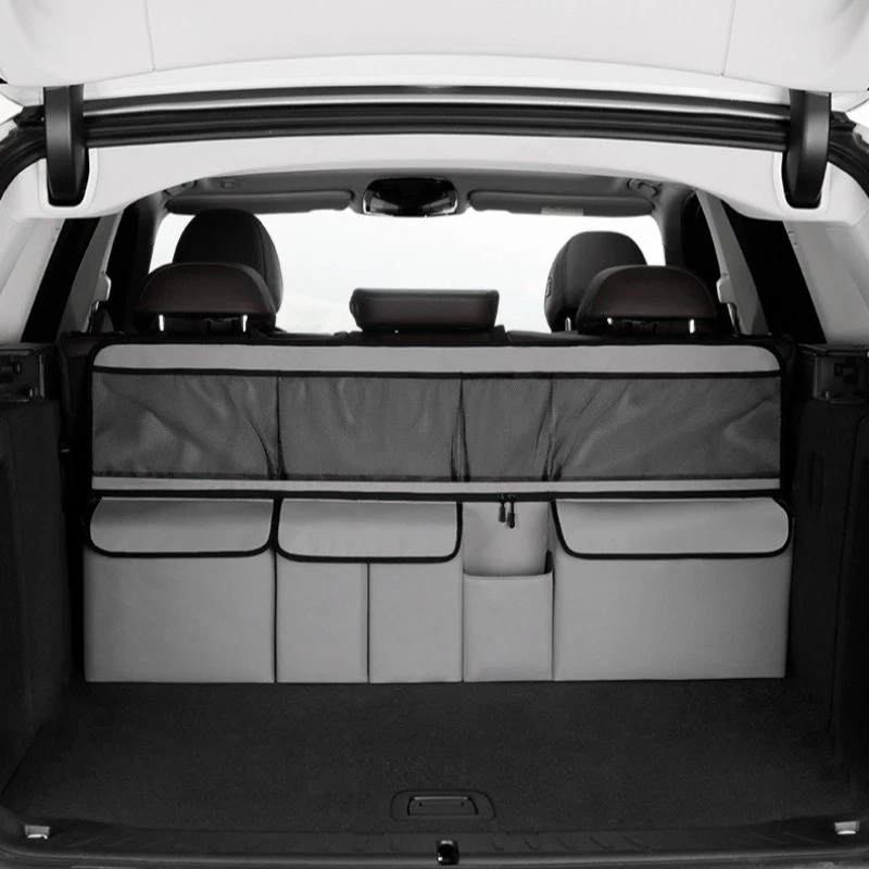 🚗🧳 Hangende bagageruimte-organizer met meerdere vakken – Ruimtebesparend, waterafstotend Oxford-doek & snel te installeren