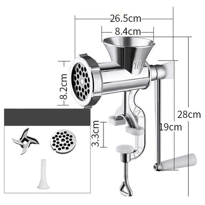 🥩 2-in-1 multifunctionele vleesmolen en vulmachine