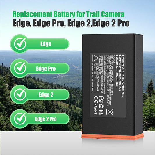 🔋 Batterij met lange levensduur voor wildcamera’s ⚡️