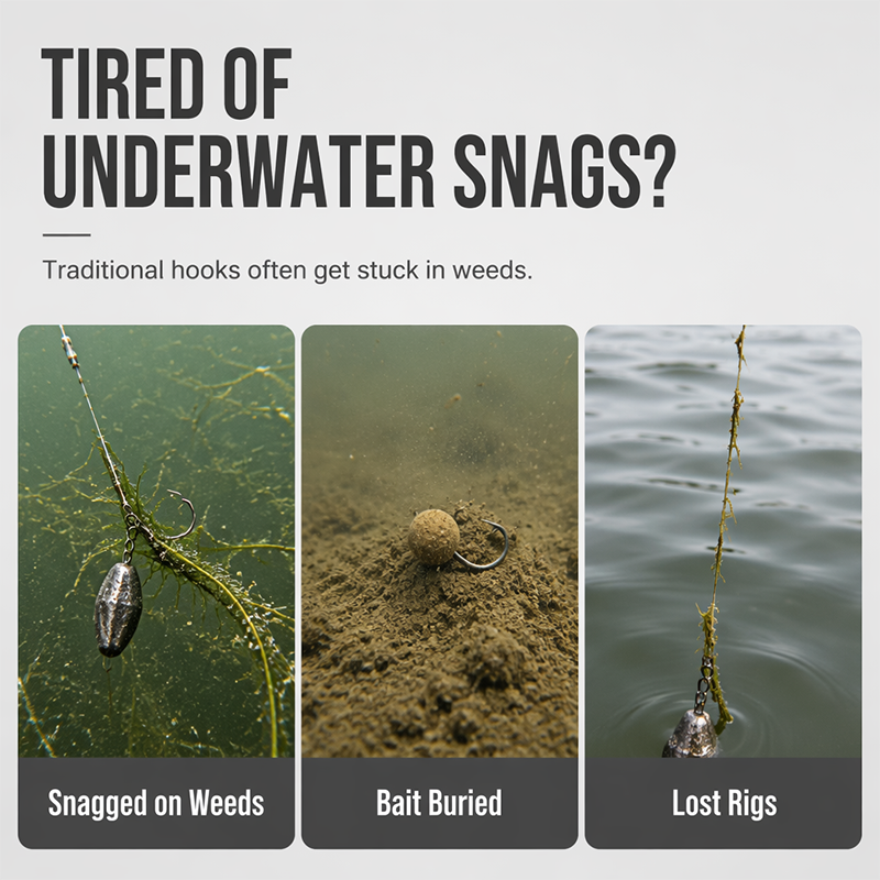 🎣 Drijvende vishaak