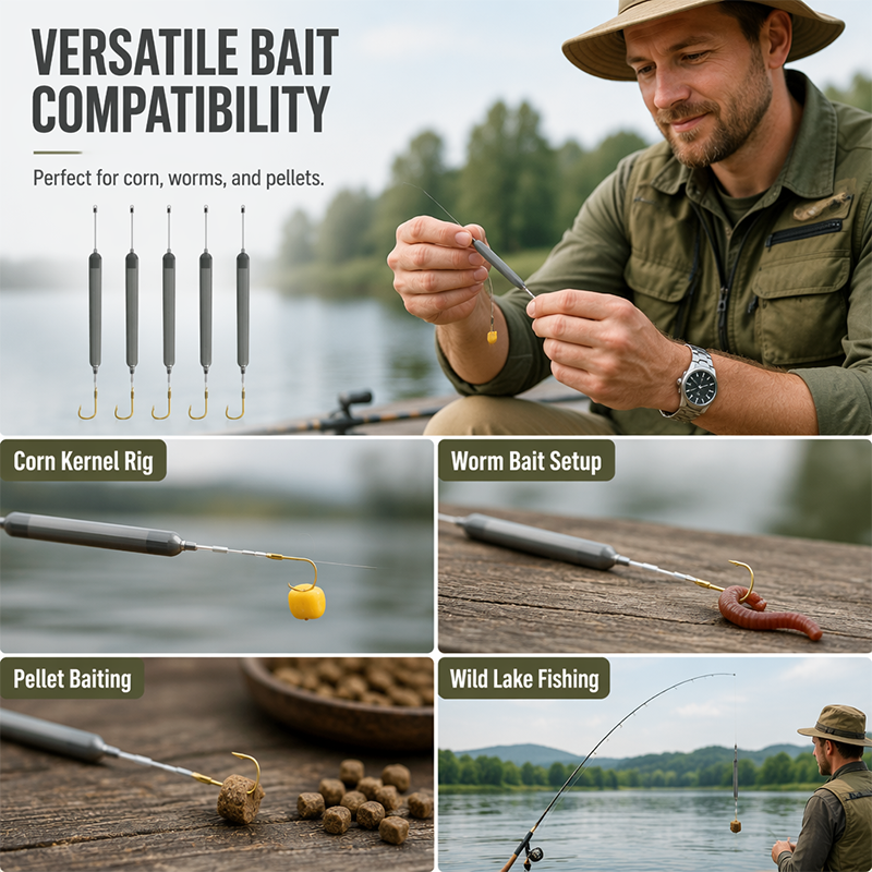 🎣 Drijvende vishaak