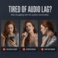 🎧 Bluetooth-karaokeheadset met veilige veerklem voor om de kraag