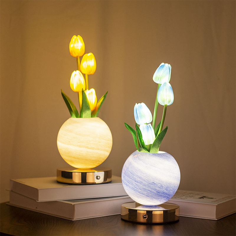 🌷 Elegant tulpenboeket-nachtlampje