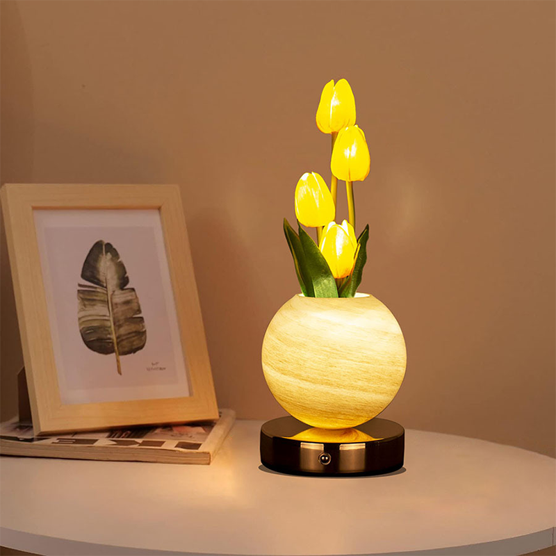 🌷 Elegant tulpenboeket-nachtlampje