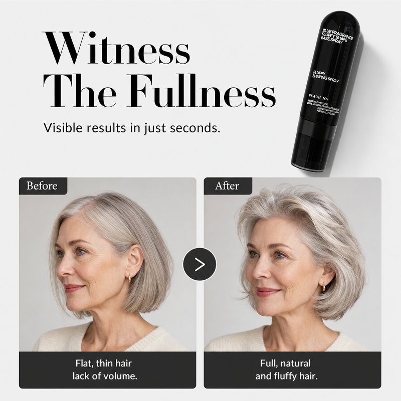 🔥 NIEUWE HETE VERKOOP 2026 – 50% KORTING! 💇‍♀️ Langdurige Styling Spray Fluffy Hair Shaping Spray 9 – 90 ml – Natuurlijk Volume & Sterke Hold voor Volwassen Haar