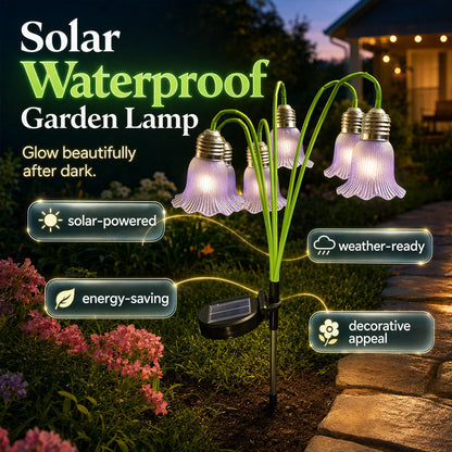 💐Zonne-energie bloemlampjes – Tuindecoratie voor buiten💡