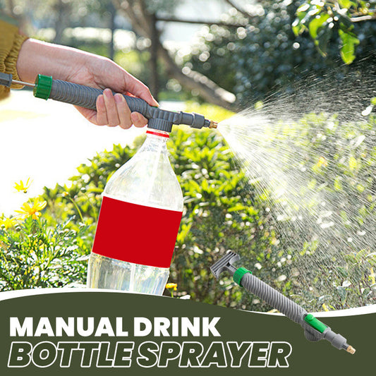 🚿 Handmatige Drinkfles-Sproeier met Verstelbaar Mondstuk