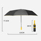 🌂Grote automatische zon- en regenspar – extra groot doek van 125 cm, UV-bestendig en sneldrogend.