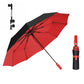 🌂Grote automatische zon- en regenspar – extra groot doek van 125 cm, UV-bestendig en sneldrogend.
