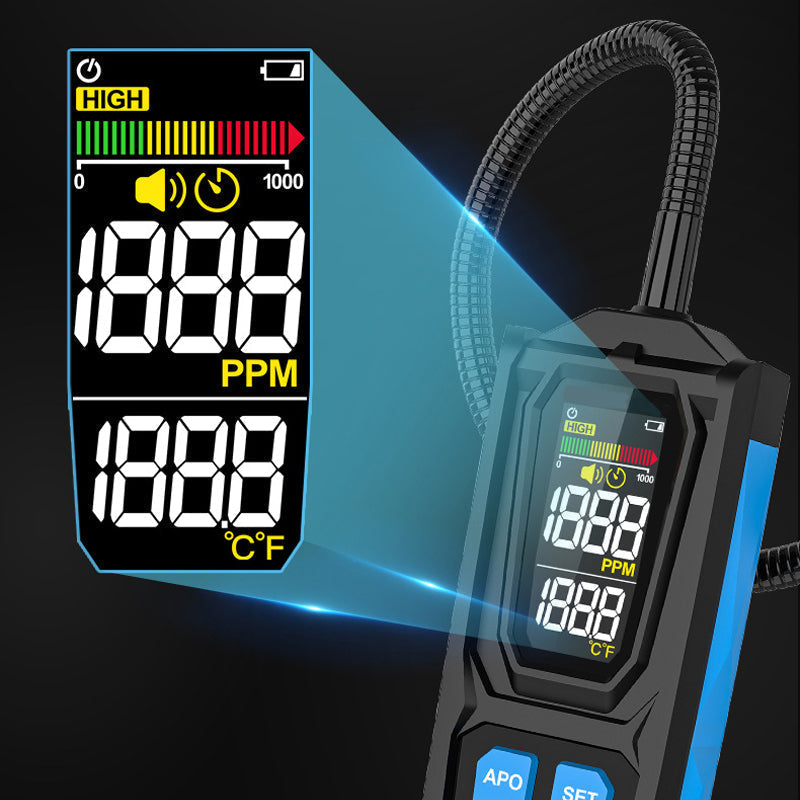🔍 Oplaadbare halogeenlekdetector voor airconditioners🔧
