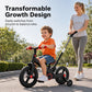 🚲 4-in-1 converteerbare kinderdriewieler, loopfiets en kinderwagen