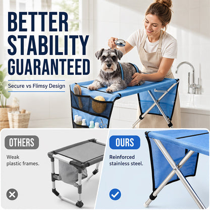 🐱 2-in-1 opvouwbaar verzorgingsbed voor huisdieren 🛋️