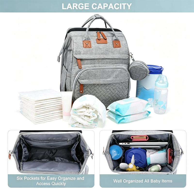 🎒 Opvouwbare luiertas met verschoonmatje