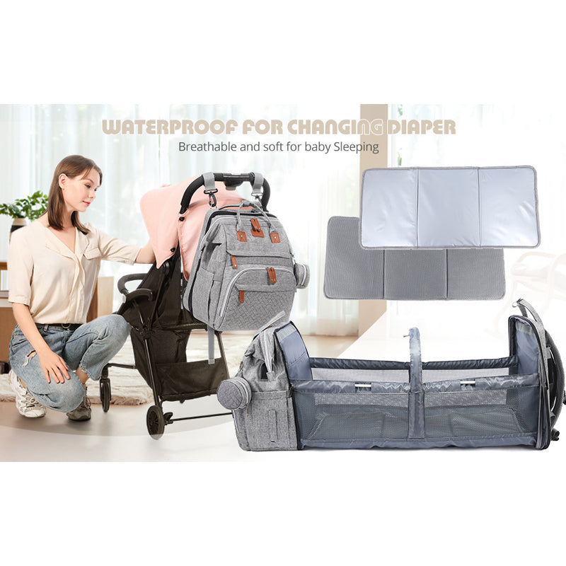 🎒 Opvouwbare luiertas met verschoonmatje