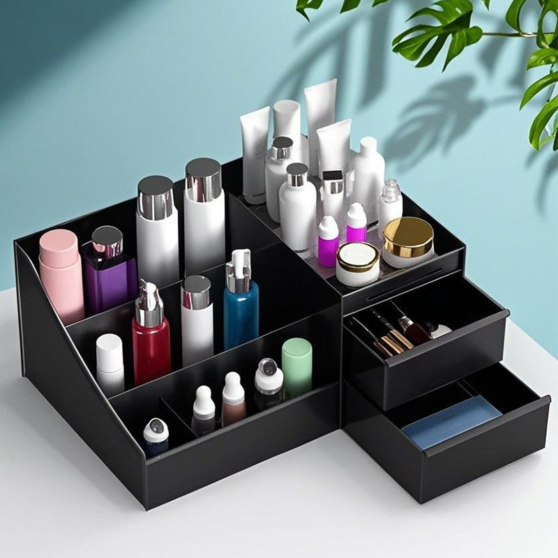 💄 Make-uporganizer voor op het bureau met lades✨