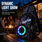Draagbare tas voor Bluetooth-luidsprekers met LED-verlichting