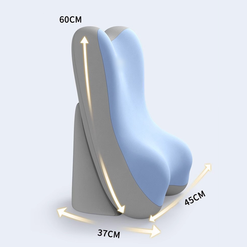 🛏️ Ergonomisch leeskussen met rugsteun en armleuningen – ondersteuning van traagschuim voor bed en bank, verlicht rugpijn tijdens het lezen, tv-kijken en gamen ✨