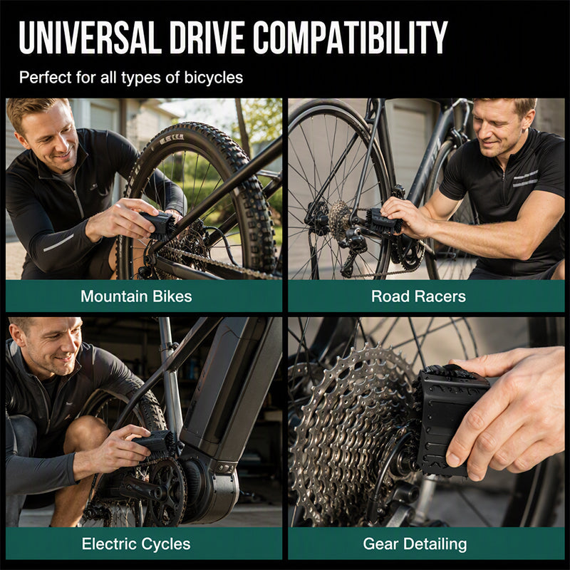 🚴Deep Clean Chain Washer – Professionele en snelle reiniging voor mountainbikes, racefietsen en elektrische fietsen 🔧