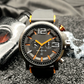 ⌚ Casual quartzhorloge voor heren – siliconen – nauwkeurig uurwerk & sportief ontwerp in oranje/zwart voor een actief dagelijks leven 🏃