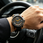 ⌚ Casual quartzhorloge voor heren – siliconen – nauwkeurig uurwerk & sportief ontwerp in oranje/zwart voor een actief dagelijks leven 🏃