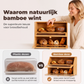 Dubbellaags bamboe broodtrommel
