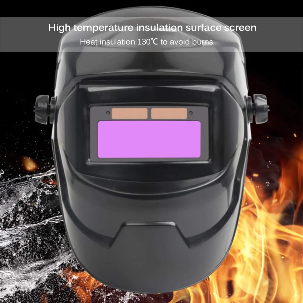 👨‍🏭💥 50% KORTING! Stop met het knijpen met je ogen bij elke vonk! Dit automatisch verduisterende masker schakelt razendsnel, blokkeert UV en infrarood, en beschermt je gezicht als een tank.