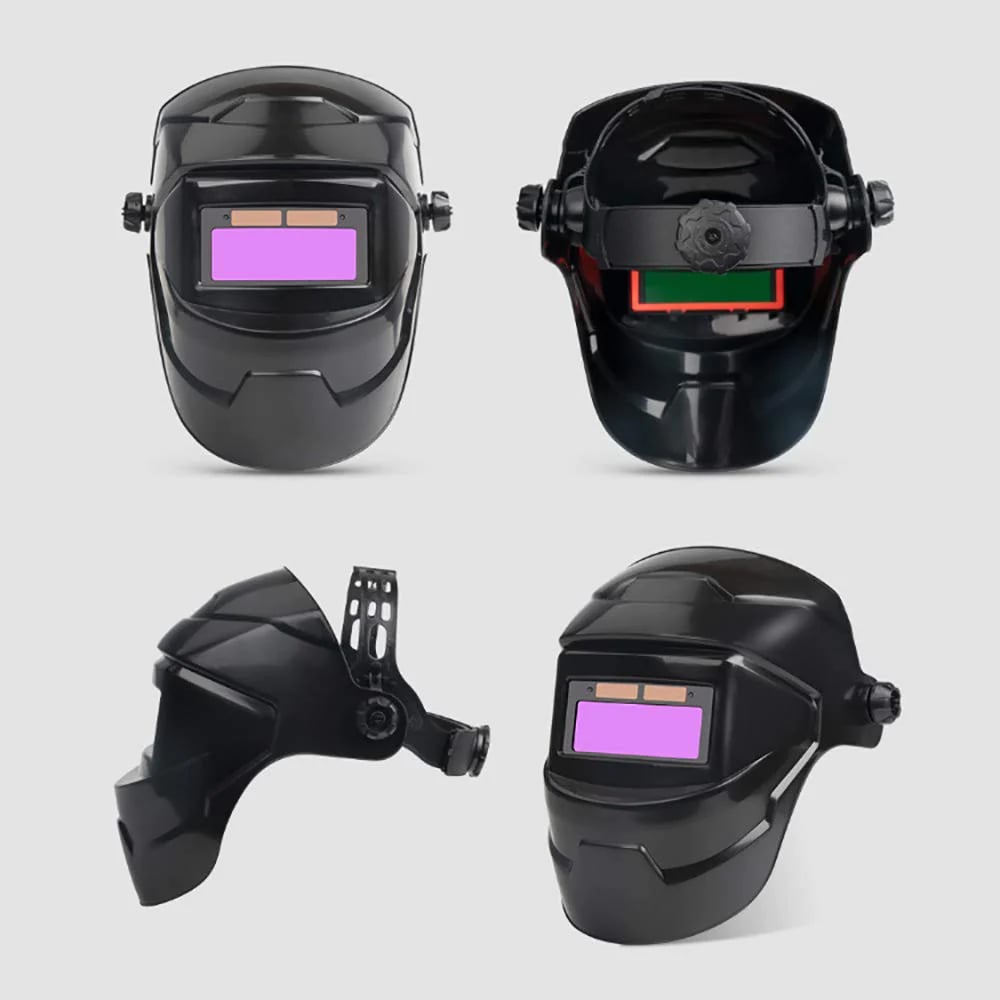 👨‍🏭💥 50% KORTING! Stop met het knijpen met je ogen bij elke vonk! Dit automatisch verduisterende masker schakelt razendsnel, blokkeert UV en infrarood, en beschermt je gezicht als een tank.