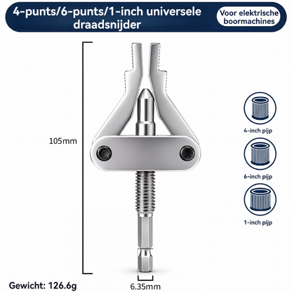 🛠 Gereedschap voor het uittrekken van beschadigde buizen