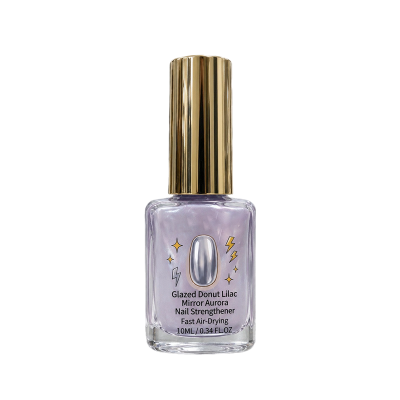 💜 Lilac Mirror nagelversterker – Glanzend, veganistisch, versterkt ✅