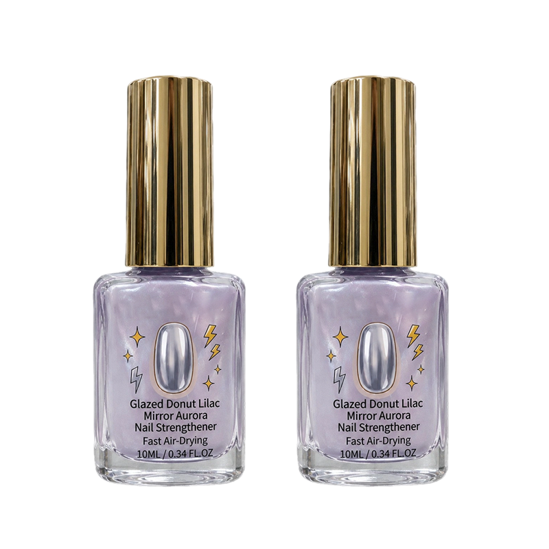 💜 Lilac Mirror nagelversterker – Glanzend, veganistisch, versterkt ✅
