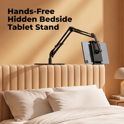 🛏️Houder voor mobiele telefoons en tablets op bed — Zeg vaarwel tegen nekpijn, geniet van comfort en vrijheid