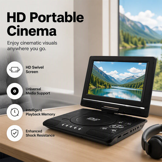 Multifunctionele draagbare HD-DVD-speler