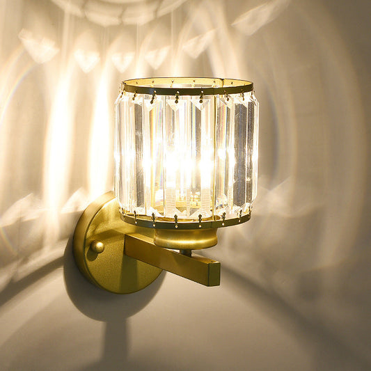 💎 Wandlamp Cristal Ambiance – Diameter 14 cm 🛏️