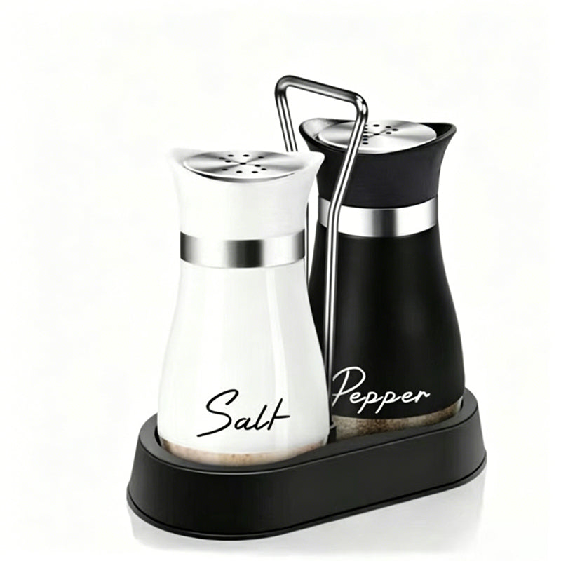 🐧 Zout- en peperstel in de vorm van pinguïns – 304 roestvrij staal, deksel voor nauwkeurig doseren – Schattig en functioneel! ✨